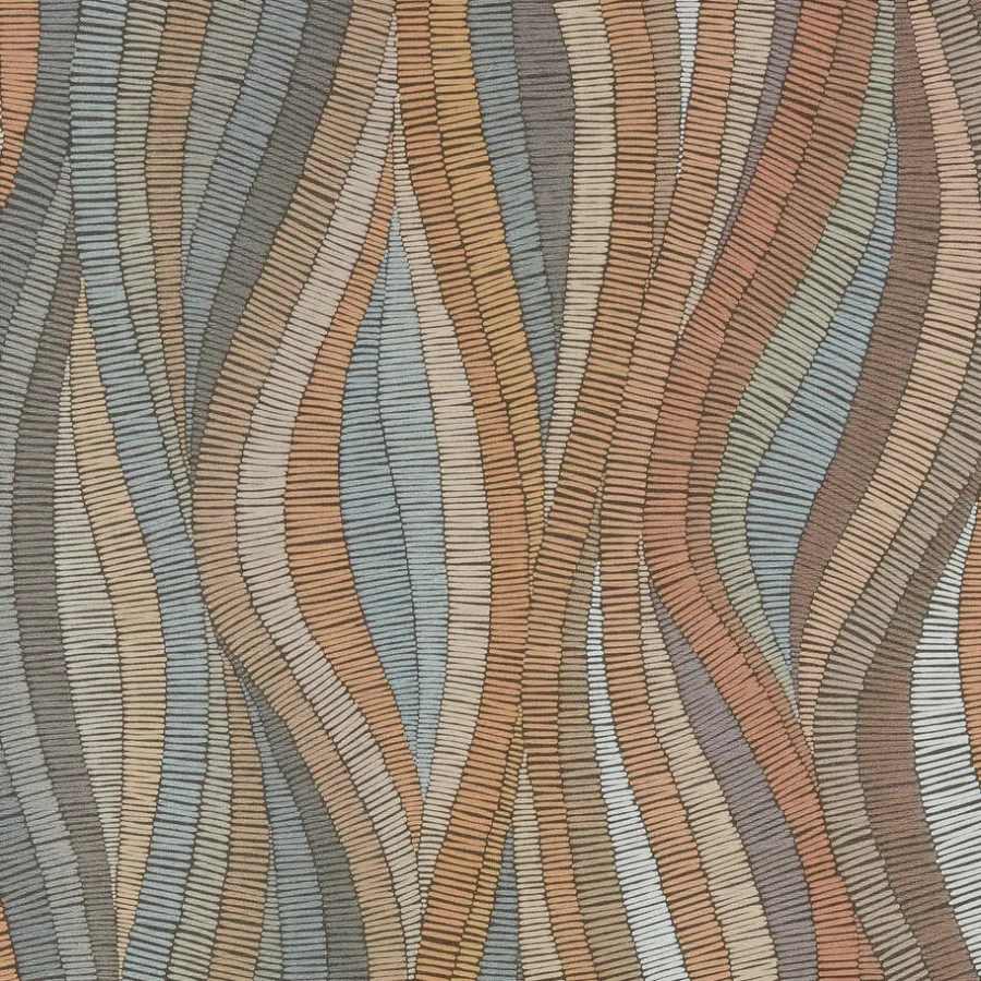 Kwantum Vliesbehang*Behang Maeve Multicolor