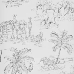 Kwantum Vliesbehang*Behang Marcel Grijs