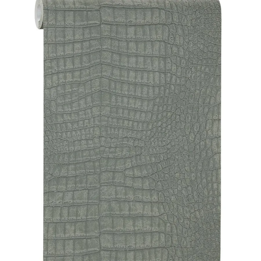 Kwantum Vliesbehang*Behang Ravi Groen