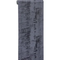 Kwantum Vliesbehang*Behang Sanne Antraciet