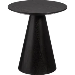 Kwantum Salontafels|Bijzettafels*Bijzettafel Cone 45cm Zwart
