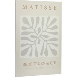 Kwantum Wanddecoratie*Canvas Schilderij Matisse Beige 75x115 Cm