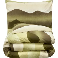 Kwantum Dekbedovertrekken|Beddengoed*Dekbedovertrek Flanel Bregje Groen 240x220 Cm 240X220CM