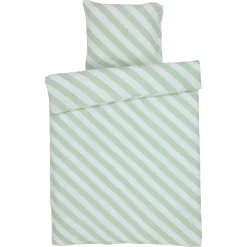 Kwantum Dekbedovertrekken|Beddengoed*Dekbedovertrek Riley - Groen 140x220 Cm 140X220CM