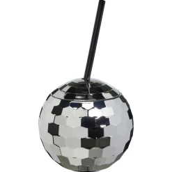 Kwantum Kerstservies|Mokken*Drinkbeker Disco - 600ml Zilver