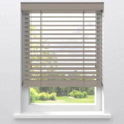 Kwantum Aluminium Jaloezieën|Houten Jaloezieën*Fenstr Bamboe Jaloezie Tijl 65mm Zand