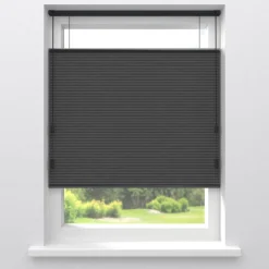 Kwantum Plisségordijnen*Fenstr Dubbel Plissé Aniek Verduisterend Antraciet