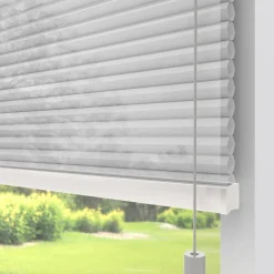 Kwantum Plisségordijnen*Fenstr Dubbel Plissé Elena Lichtdoorlatend Wit