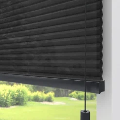 Kwantum Plisségordijnen*Fenstr Dubbel Plissé Jana Lichtdoorlatend Zwart