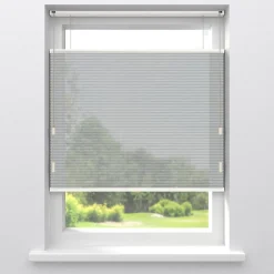 Kwantum Plisségordijnen*Fenstr Dubbel Plisségordijn Lou Transparant Naturel
