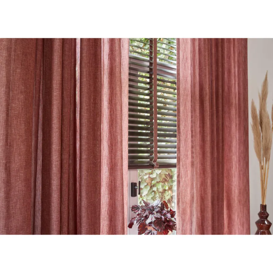 Kwantum Houten Jaloezieën|Jaloezieën*Fenstr Houten Jaloezie Harm Bruin 50mm