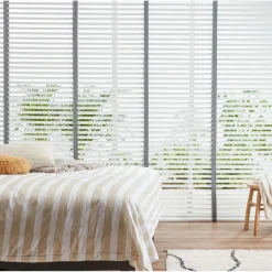 Kwantum Houten Jaloezieën|Jaloezieën*Fenstr Houten Jaloezie Hein 50mm Wit