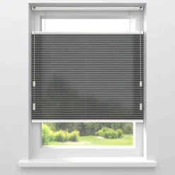 Kwantum Plisségordijnen*Fenstr Plisségordijn Raya Lichtdoorlatend Antraciet