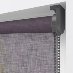 Kwantum Rolgordijnen*Fenstr Rolgordijn Febe Transparant Antraciet