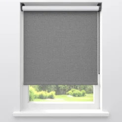 Kwantum Rolgordijnen*Fenstr Rolgordijn Fiene Verduisterend Grijs