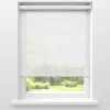 Kwantum Rolgordijnen*Fenstr Rolgordijn Fleur Wit Transparant