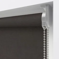 Kwantum Rolgordijnen*Fenstr Rolgordijn Gus Velours Verduisterend Bruin