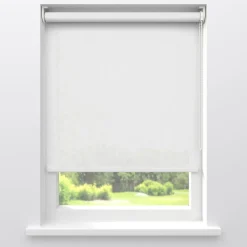 Kwantum Rolgordijnen*Fenstr Rolgordijn Livia Transparant Wit