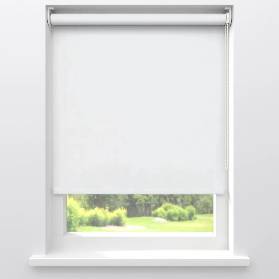 Kwantum Rolgordijnen*Fenstr Rolgordijn Lizzy Lichtdoorlatend Wit