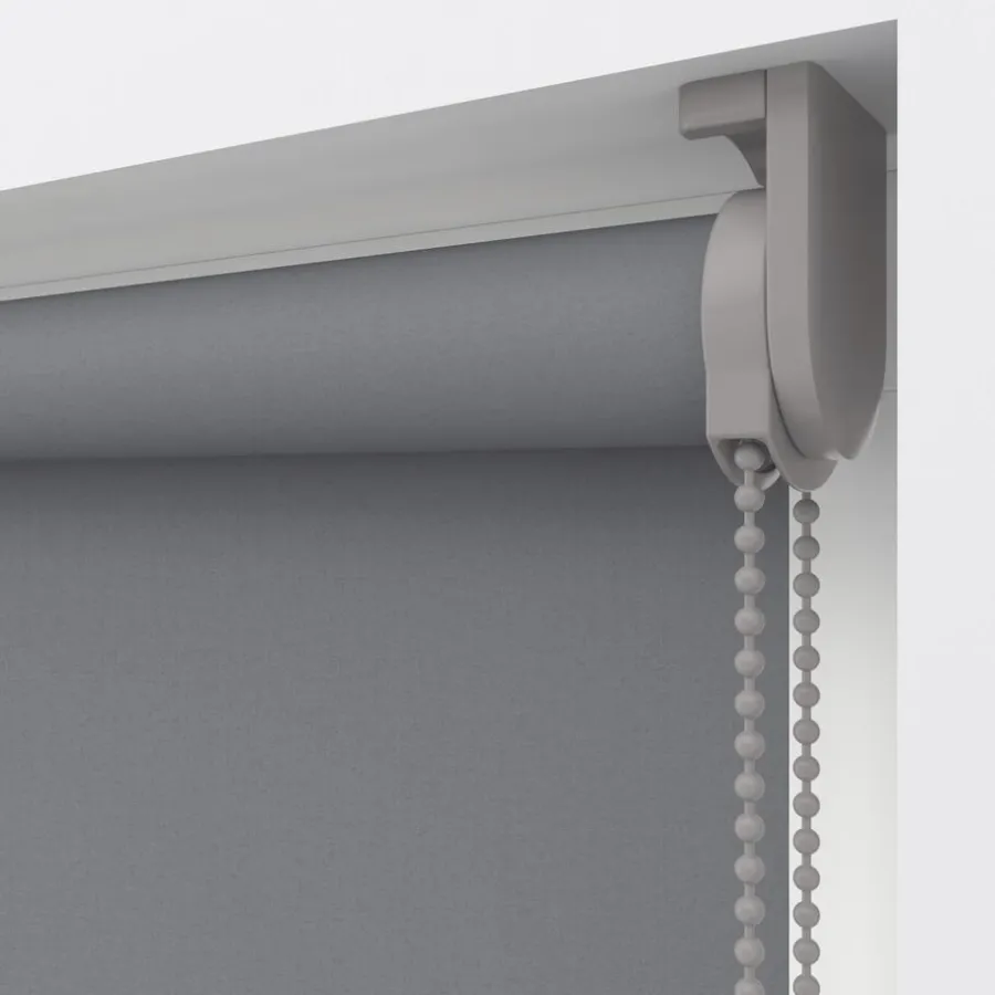 Kwantum Rolgordijnen*Fenstr Rolgordijn Mara Verduisterend Grijs