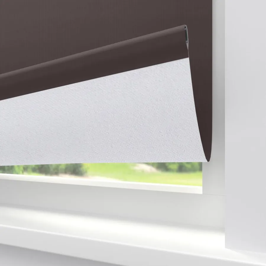 Kwantum Rolgordijnen*Fenstr Rolgordijn Noor Verduisterend Bruin