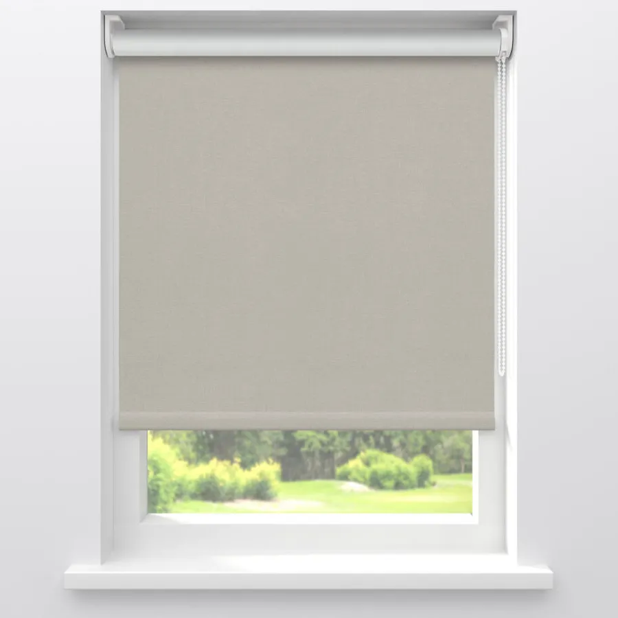 Kwantum Rolgordijnen*Fenstr Rolgordijn Noor Cement Verduisterend Greige