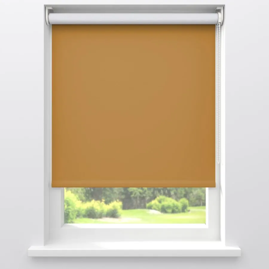 Kwantum Rolgordijnen*Fenstr Rolgordijn Noor Verduisterend Oker