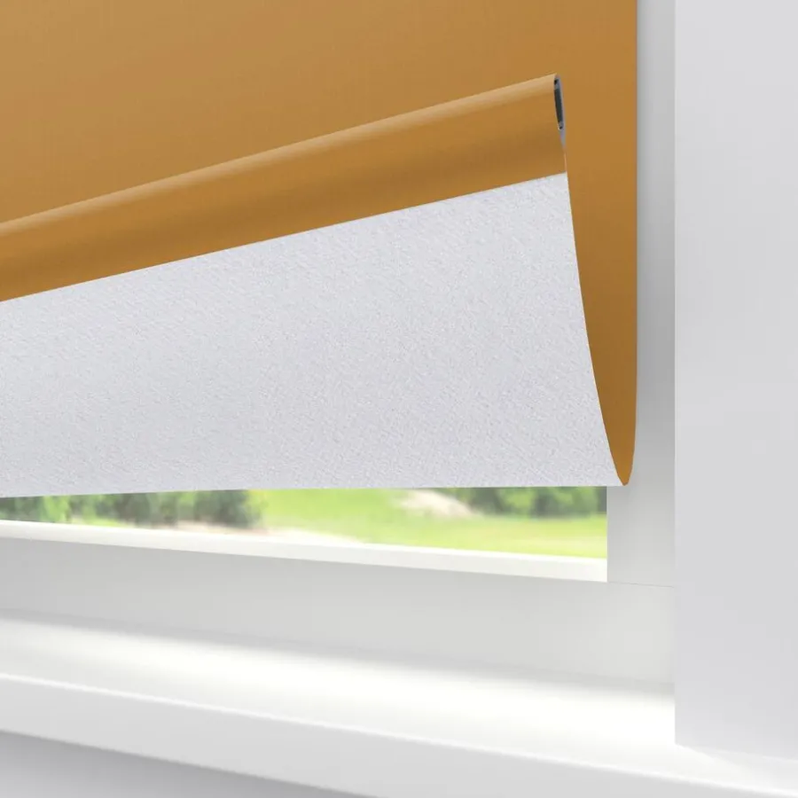 Kwantum Rolgordijnen*Fenstr Rolgordijn Noor Verduisterend Oker