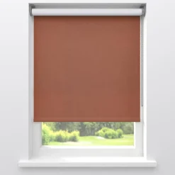 Kwantum Rolgordijnen*Fenstr Rolgordijn Noor Verduisterend Roestbruin