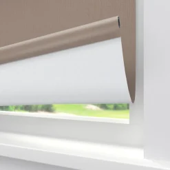 Kwantum Rolgordijnen*Fenstr Rolgordijn Noor Verduisterend Taupe