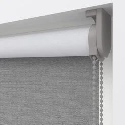 Kwantum Rolgordijnen*Fenstr Rolgordijn Nova Grijs Verduisterend LichtGrijs