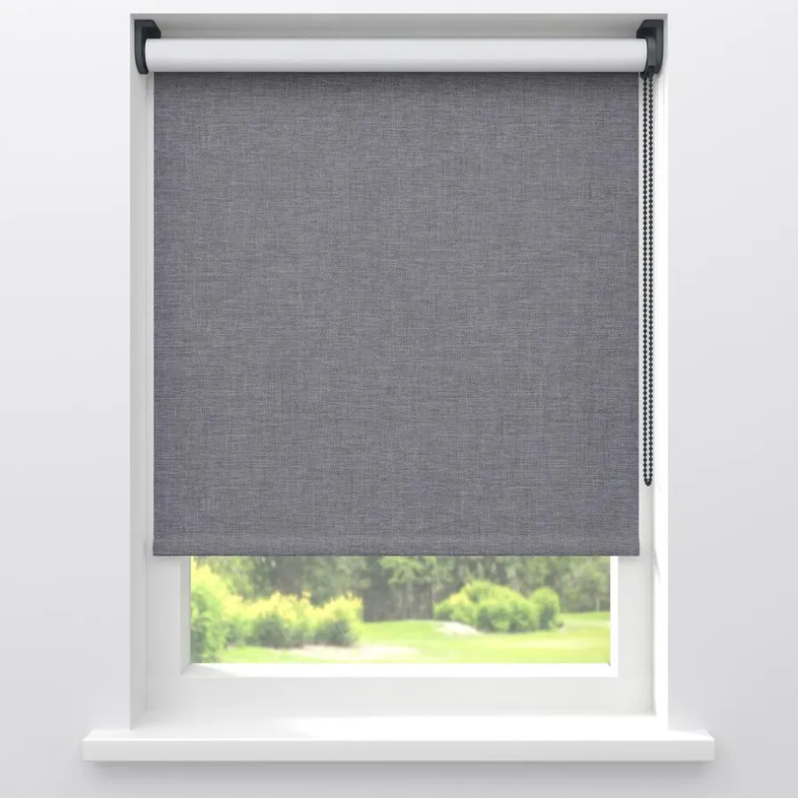 Kwantum Rolgordijnen*Fenstr Rolgordijn Sara Verduisterend Grijs