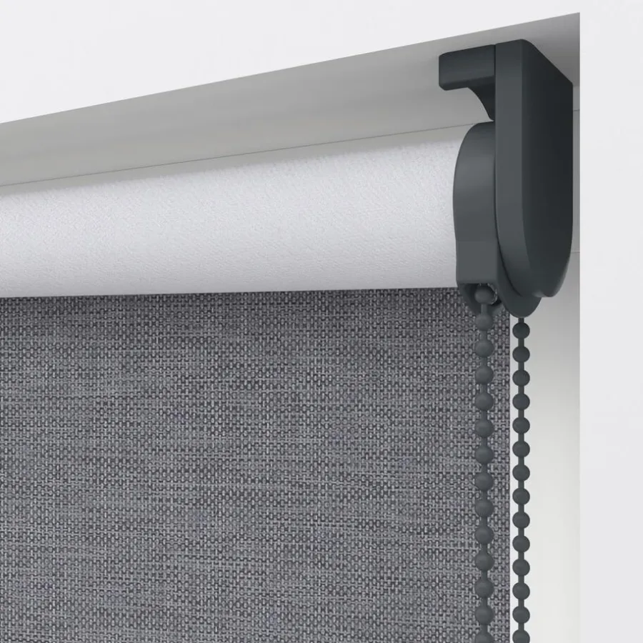 Kwantum Rolgordijnen*Fenstr Rolgordijn Sara Verduisterend Grijs