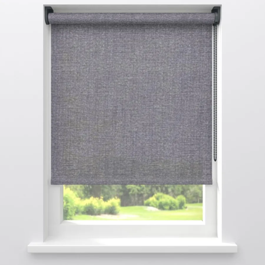 Kwantum Rolgordijnen*Fenstr Rolgordijn Screen Sep Grijs Mid.Grijs