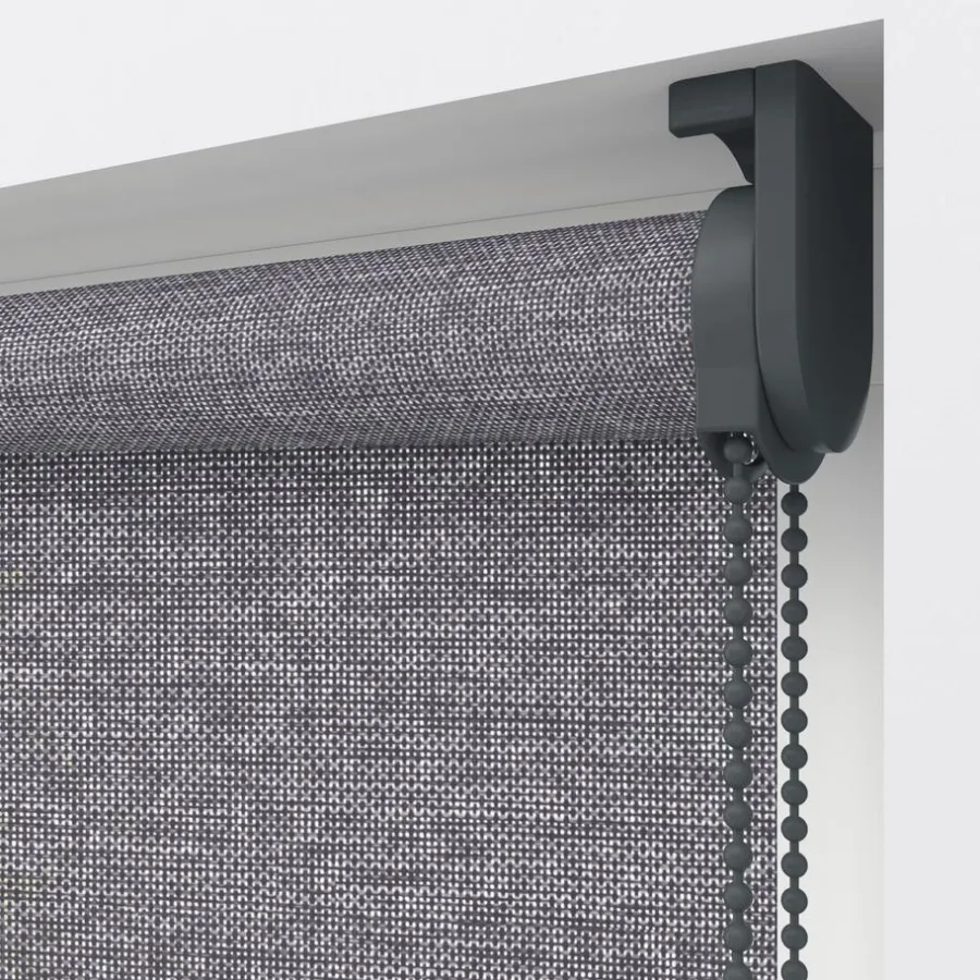Kwantum Rolgordijnen*Fenstr Rolgordijn Screen Sep Grijs Mid.Grijs