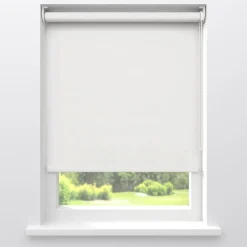 Kwantum Rolgordijnen*Fenstr Rolgordijn Senna Zand Lichtdoorlatend Offwhite