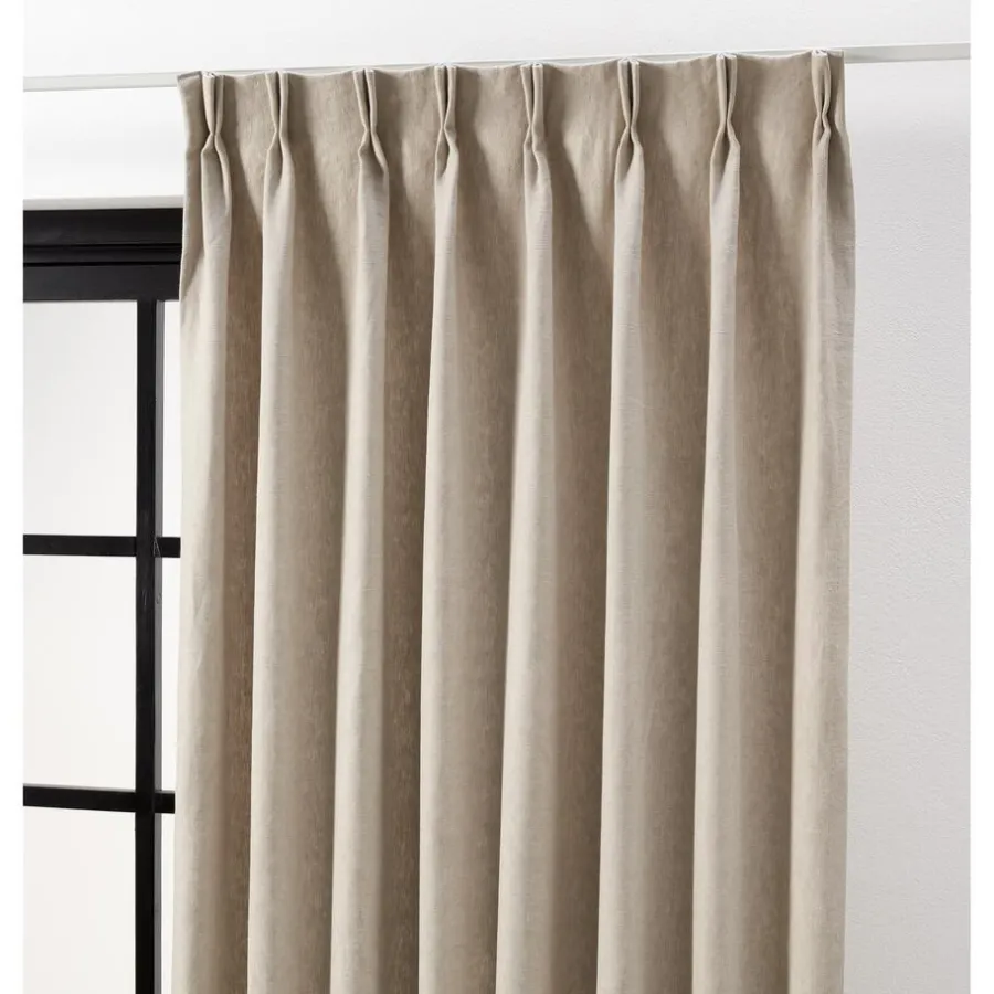 Kwantum Vouwgordijnen|Gordijnen*Gordijn Aaron Naturel