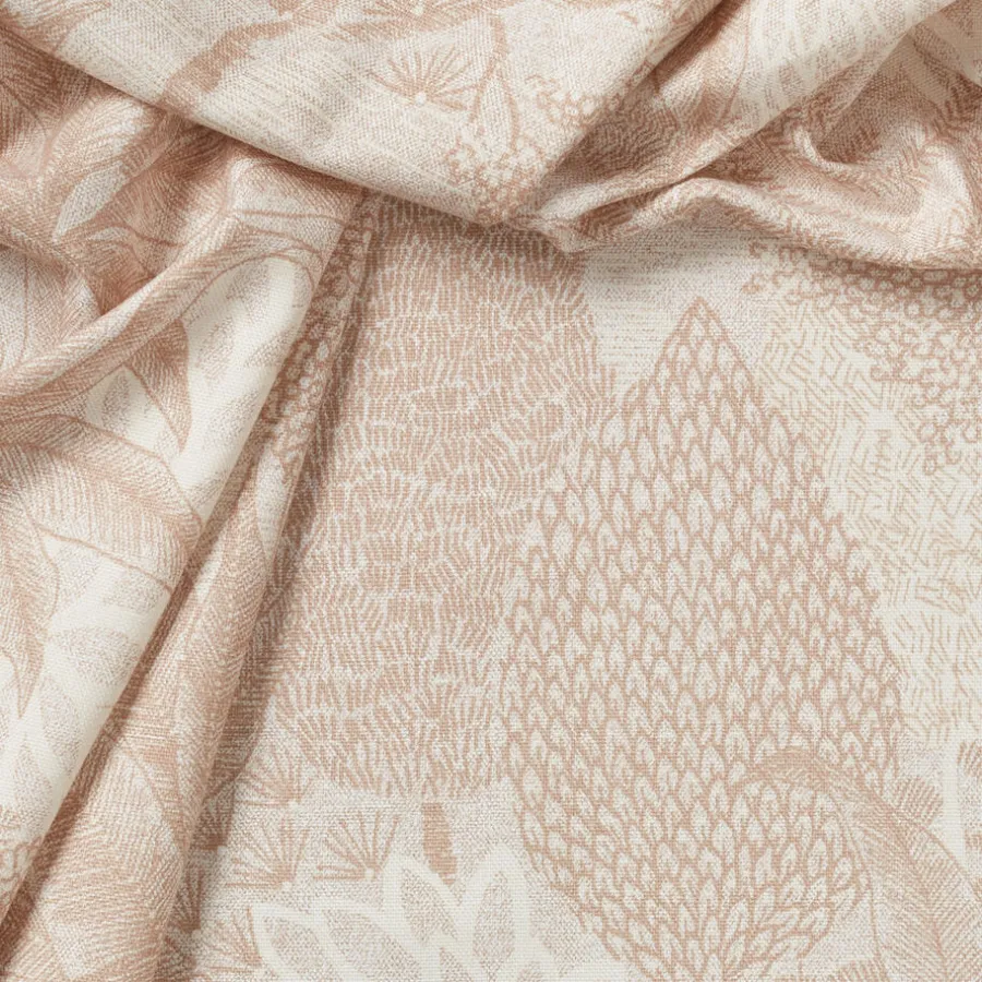 Kwantum Vouwgordijnen|Gordijnen*Gordijn Amelie Roze