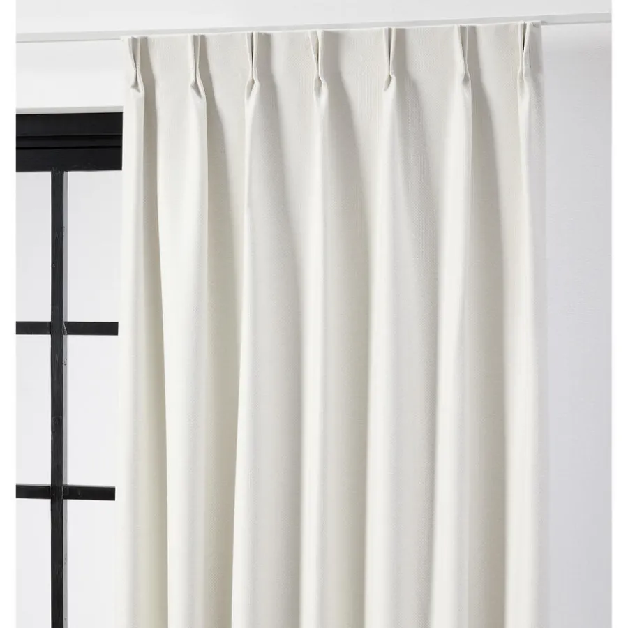 Kwantum Vouwgordijnen|Gordijnen*Gordijn David Off-White Offwhite