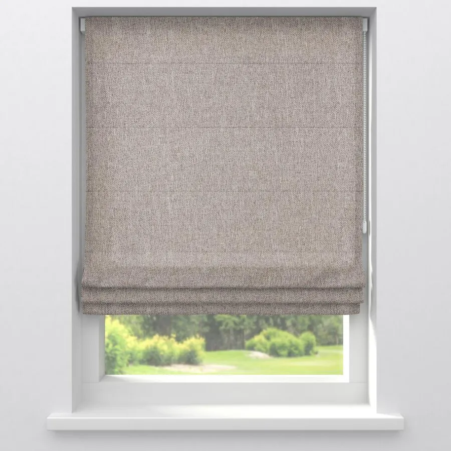 Kwantum Vouwgordijnen|Gordijnen*Gordijn Debbie Bruin LichtBruin