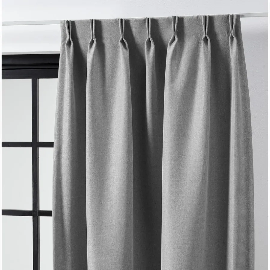 Kwantum Vouwgordijnen|Gordijnen*Gordijn Debbie Grijs