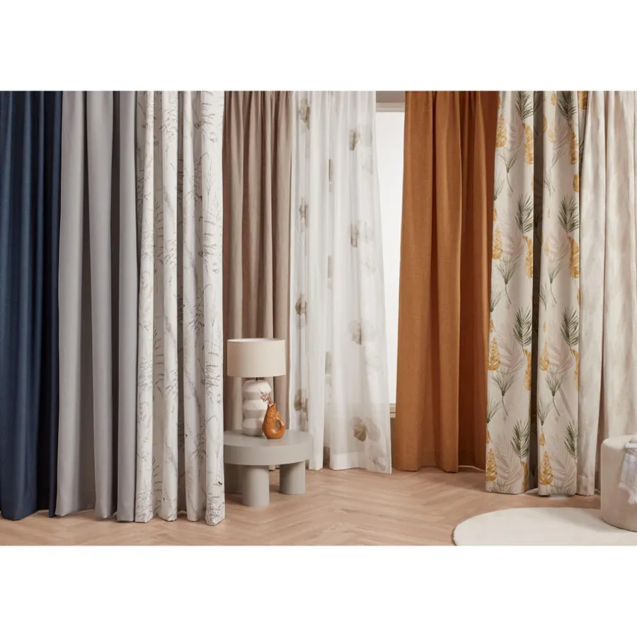 Kwantum Vouwgordijnen|Gordijnen*Gordijn Dylan Blauw