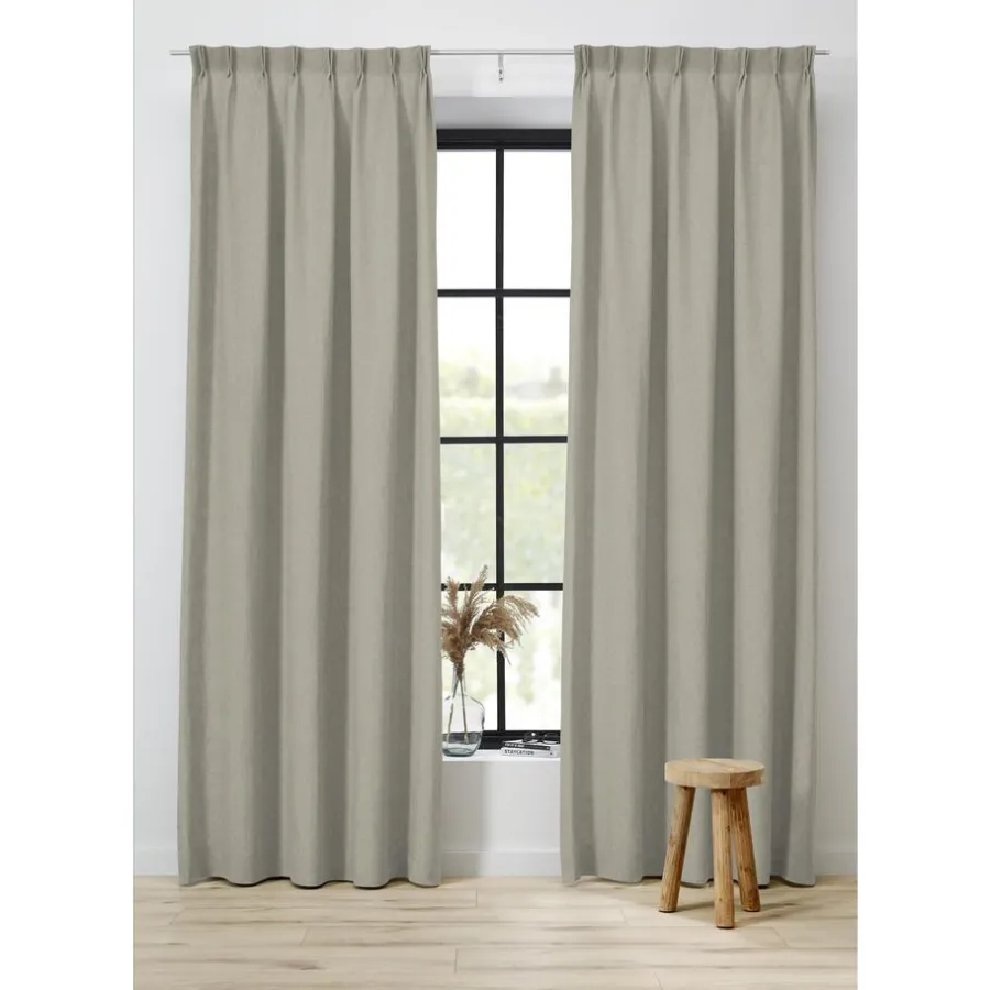 Kwantum Vouwgordijnen|Gordijnen*Gordijn Femmie Naturel