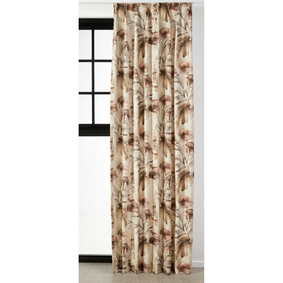 Kwantum Vouwgordijnen|Gordijnen*Gordijn Jelka Bruin