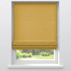 Kwantum Vouwgordijnen|Gordijnen*Gordijn Keet Geel