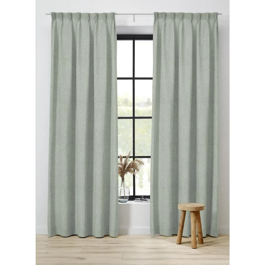 Kwantum Vouwgordijnen|Gordijnen*Gordijn Keet LichtGrijs