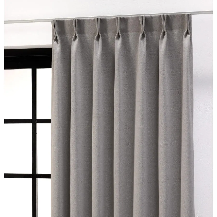 Kwantum Vouwgordijnen|Gordijnen*Gordijn Lars Grijs