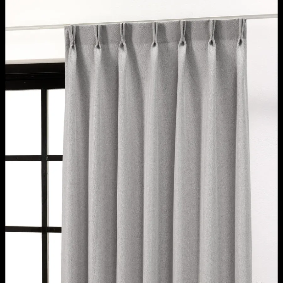 Kwantum Vouwgordijnen|Gordijnen*Gordijn Lieke Grijs