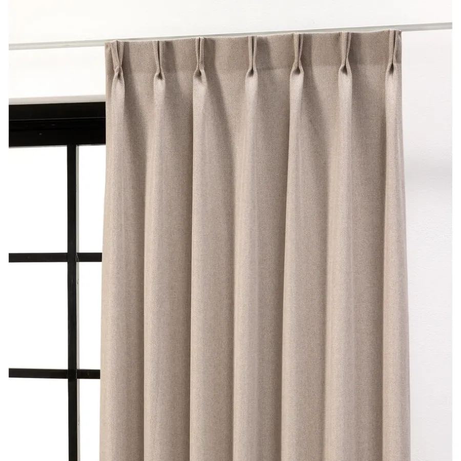 Kwantum Vouwgordijnen*Gordijn Lieke Naturel