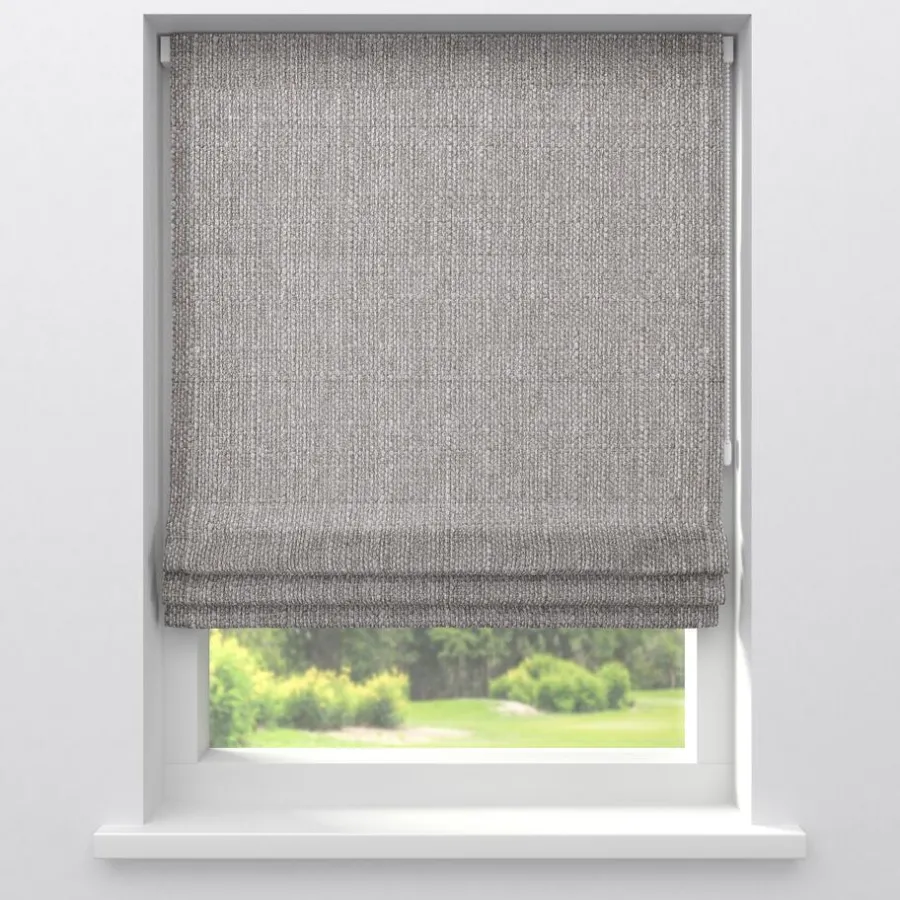 Kwantum Vouwgordijnen|Gordijnen*Gordijn Loek Licht Grijs